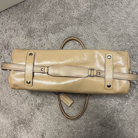 ๐ 3xHP ๐ Authentic Coach Leather Satchel Handbag - Picture 6 of 12